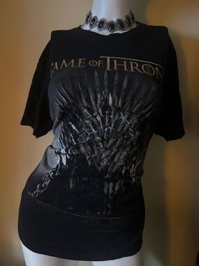 Game of Thrones Black Graphic Tee